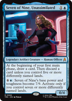 Seven of Nine, Unassimilated (80) [Star Trek]