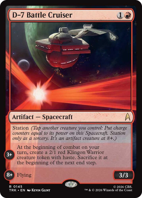D-7 Battle Cruiser (145) [Star Trek]