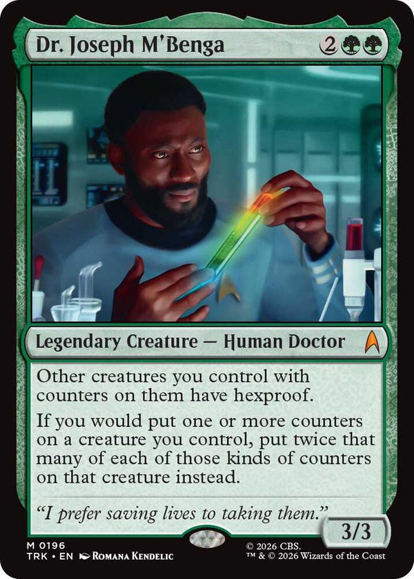 Dr. Joseph M'Benga (196) [Star Trek]