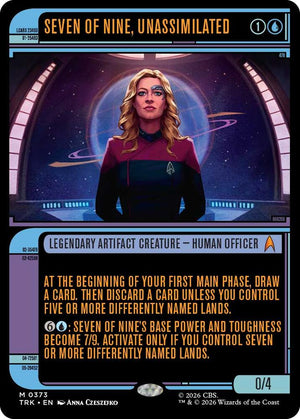 Seven of Nine, Unassimilated (Showcase) (373) [Star Trek]