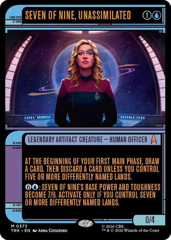 Seven of Nine, Unassimilated (Showcase) (373) [Star Trek]