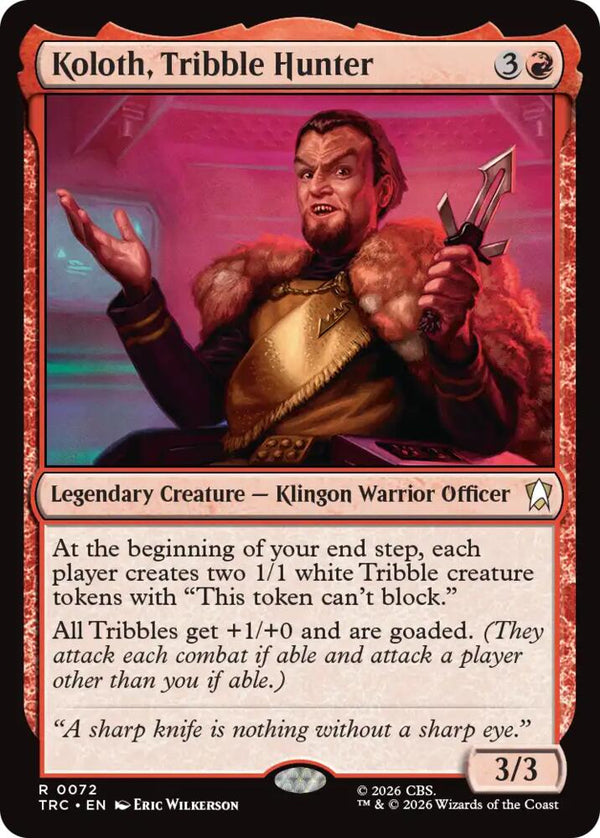 Koloth, Tribble Hunter (72) [Star Trek]