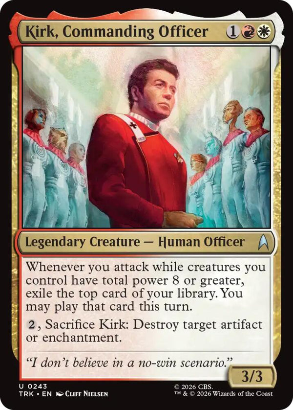 Kirk, Commanding Officer (243) [Star Trek]