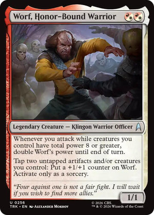 Worf, Honor-Bound Warrior (256) [Star Trek]