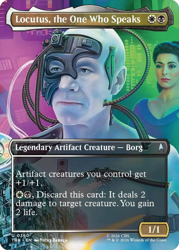Locutus, the One Who Speaks (Borderless) (360) [Star Trek]