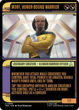 Worf, Honor-Bound Warrior (Showcase) (0390) [Star Trek]