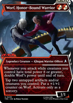 Worf, Honor-Bound Warrior (Showcase) (0435) [Star Trek]