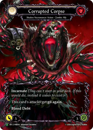 Corrupted Corpse (Marvel) (FAB514) (C) [Flesh and Blood Promo Cards]