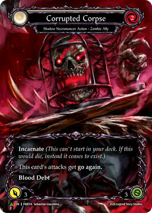 Corrupted Corpse (Marvel) (FAB514) (E) [Flesh and Blood Promo Cards]