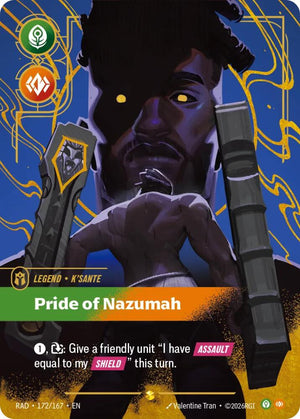 K'Sante, Pride of Nazumah (Overnumbered) (172/167) [Radiance]