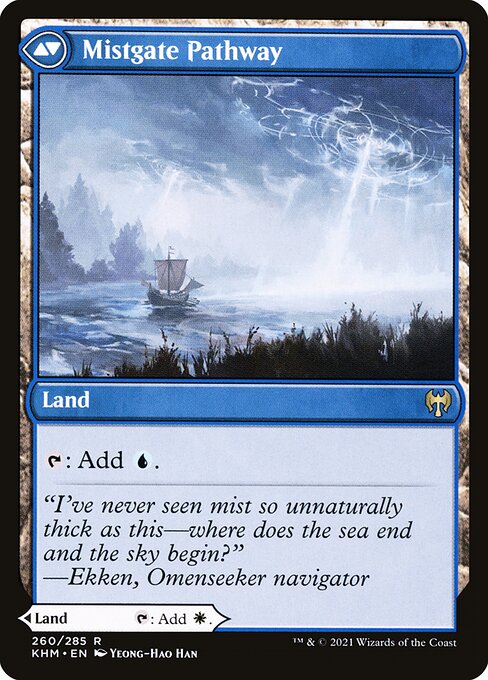 Hengegate Pathway // Mistgate Pathway (KHM-260) [The List] Reverse