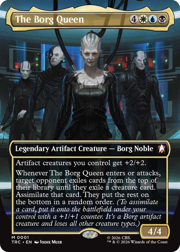 The Borg Queen (Borderless) (1) [Star Trek Commander]