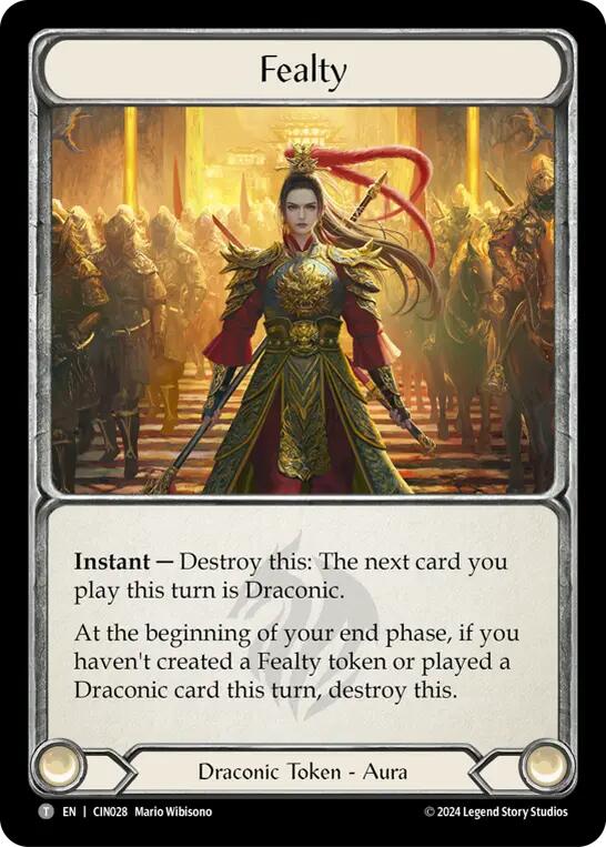 Fealty (CIN028) [Blitz Deck The Hunted Cindra]