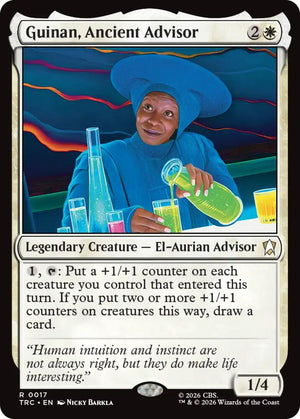 Guinan, Ancient Advisor (Surge Foil) (17) [Star Trek Commander]