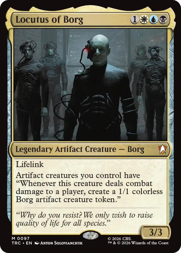 Locutus of Borg (Surge Foil) (97) [Star Trek Commander]