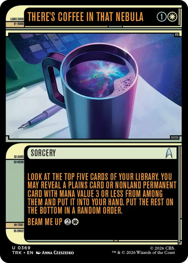 There's Coffee in that Nebula (Showcase) (369) [Star Trek]