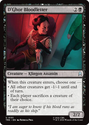 D'Ghor Bloodletter (101) [Star Trek]