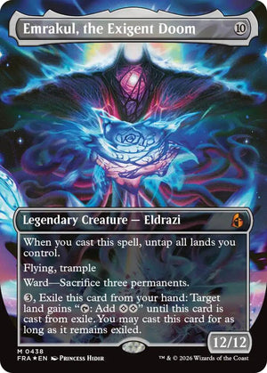 Emrakul, the Exigent Doom (Borderless) (438) [Reality Fracture]