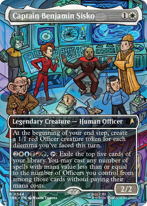 Captain Benjamin Sisko (Borderless) (344) [Star Trek]