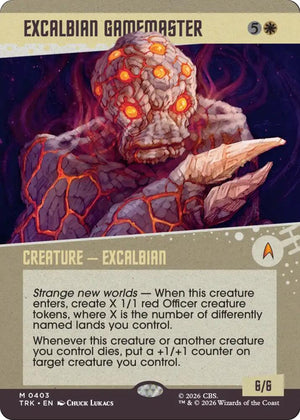 Excalbian Gamemaster (Showcase) (403) [Star Trek]