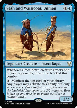 Sash and Waistcoat, Unmen (11) [Mystery Booster Commander Edition]
