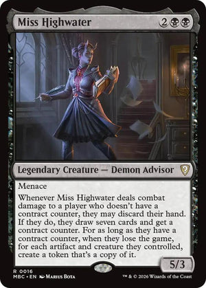 Miss Highwater (16) [Mystery Booster Commander Edition]