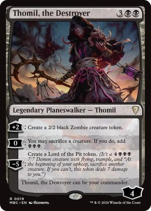 Thomil, the Destroyer (19) [Mystery Booster Commander Edition]