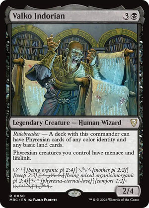 Valko Indorian (60) [Mystery Booster Commander Edition]