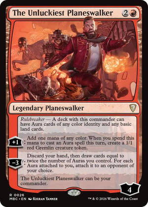The Unluckiest Planeswalker (26) [Mystery Booster Commander Edition]