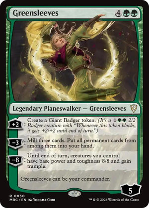Greensleeves (30) [Mystery Booster Commander Edition]