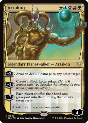 Arzakon (33) [Mystery Booster Commander Edition]