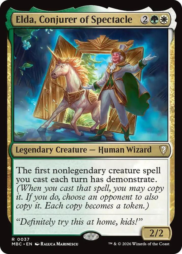 Elda, Conjurer of Spectacle (37) [Mystery Booster Commander Edition]