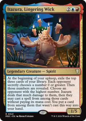 Itazura, Lingering Wick (41) [Mystery Booster Commander Edition]