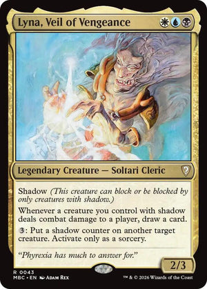 Lyna, Veil of Vengeance (43) [Mystery Booster Commander Edition]