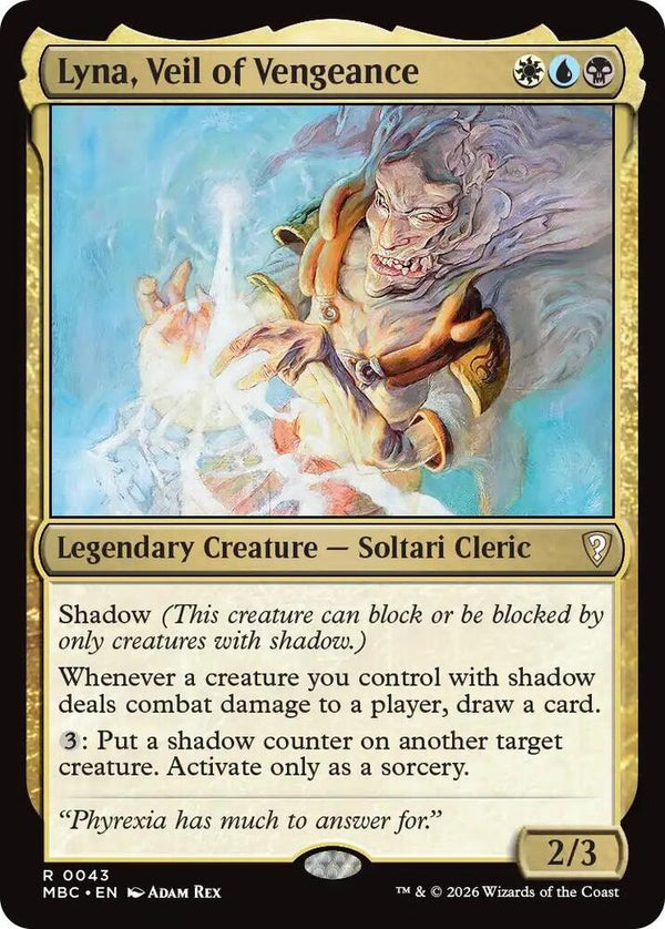 Lyna, Veil of Vengeance (43) [Mystery Booster Commander Edition]