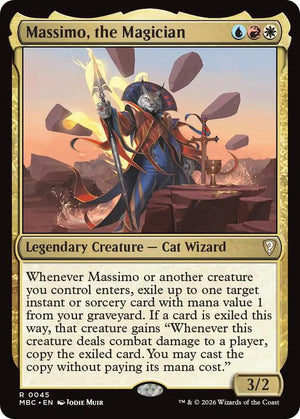 Massimo, the Magician (45) [Mystery Booster Commander Edition]