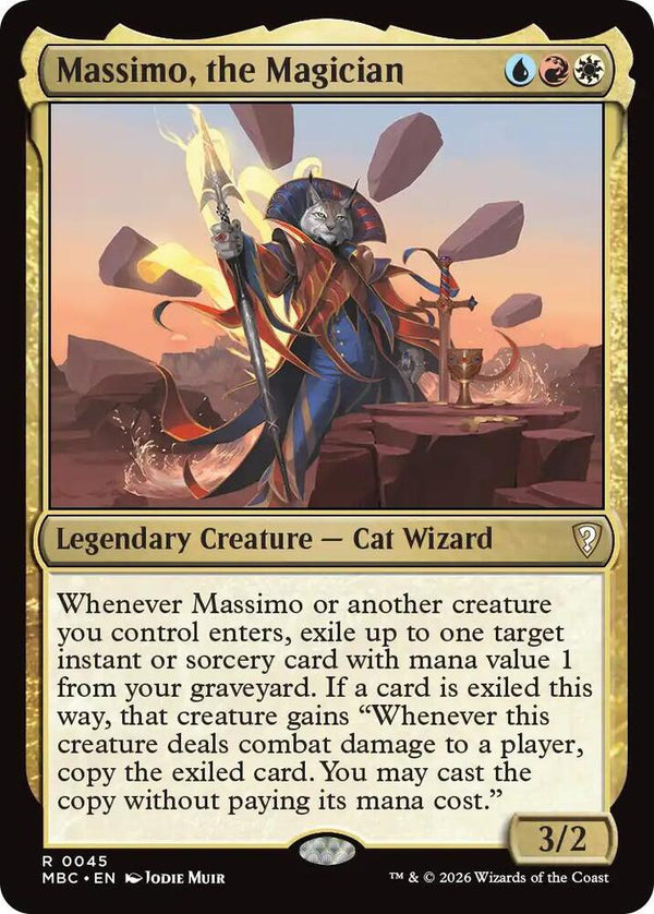 Massimo, the Magician (45) [Mystery Booster Commander Edition]