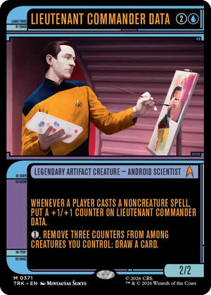 Lieutenant Commander Data (Showcase) (371) [Star Trek]