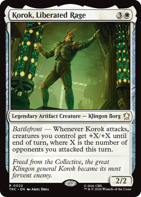 Korok, Liberated Rage (22) [Star Trek Commander]