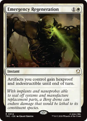 Emergency Regeneration (Surge Foil) (14) [Star Trek Commander]