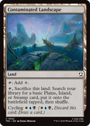 Contaminated Landscape (Surge Foil) (522) [Star Trek Commander]