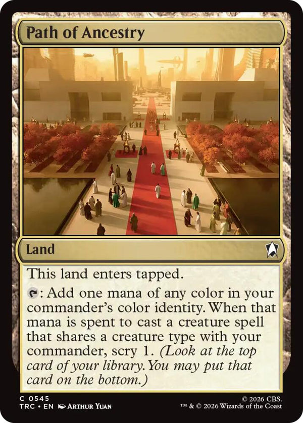 Path of Ancestry (Surge Foil) (545) [Star Trek Commander]
