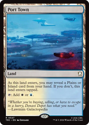 Port Town (Surge Foil) (547) [Star Trek Commander]