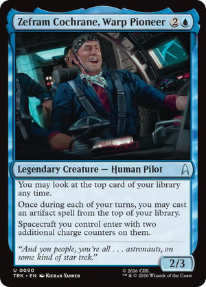 Zephram Cochrane, Warp Pioneer (90) [Star Trek]