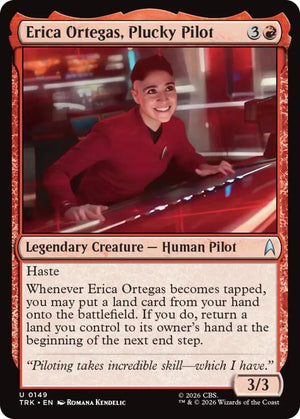 Erica Ortegas, Plucky Pilot (149) [Star Trek]