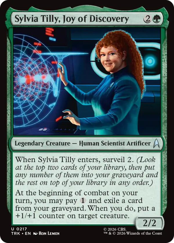 Sylvia Tilly, Joy of Discovery (217) [Star Trek]
