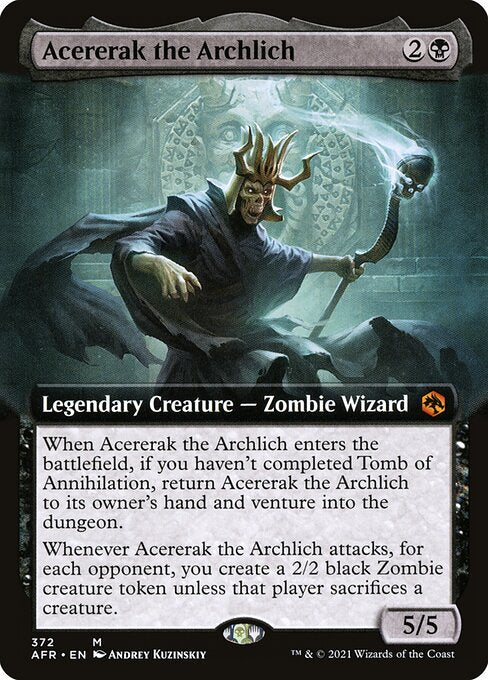 Acererak the Archlich (372) [Adventures in the Forgotten Realms] [Extended Art]