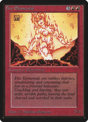 Fire Elemental (149) [Limited Edition Beta]