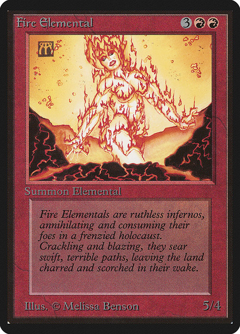 Fire Elemental (149) [Limited Edition Beta]