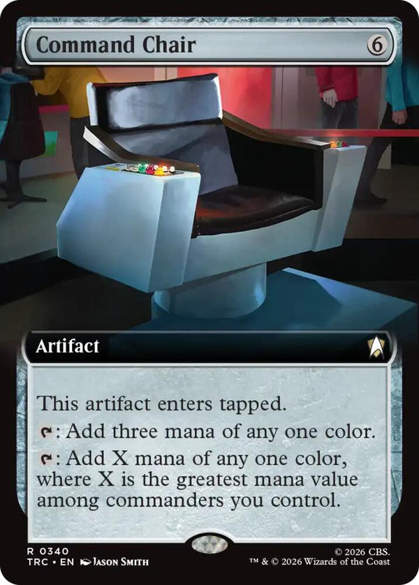 Command Chair (Extended Art) (340) [Star Trek Commander]